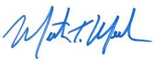 Marty Meehan signature