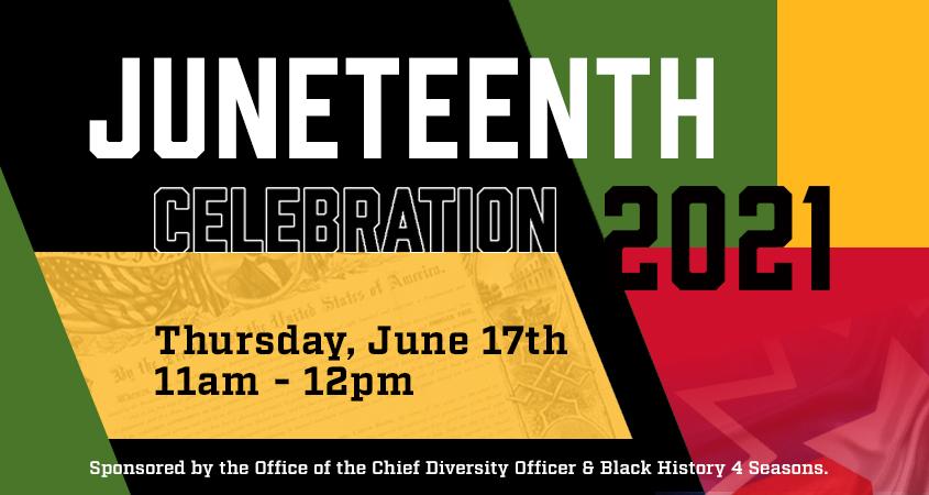 Juneteenth Celebration graphic