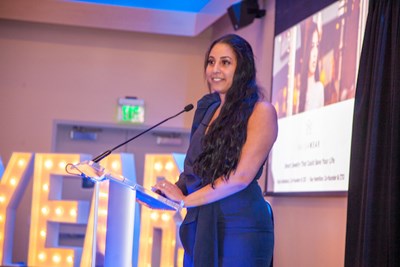 DifferenceMaker alumna Rajia Abdelaziz '16 talks about the hypergrowth of her company, invisaWear, since winning the $50K Idea Challenge in 2016.