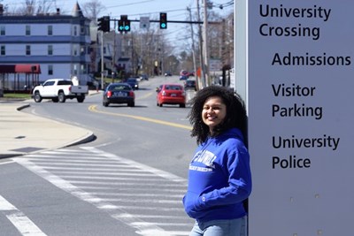 Graduate student Jenna Howard says the Pawtucket Greenway project is the "most meaningful work I've done."